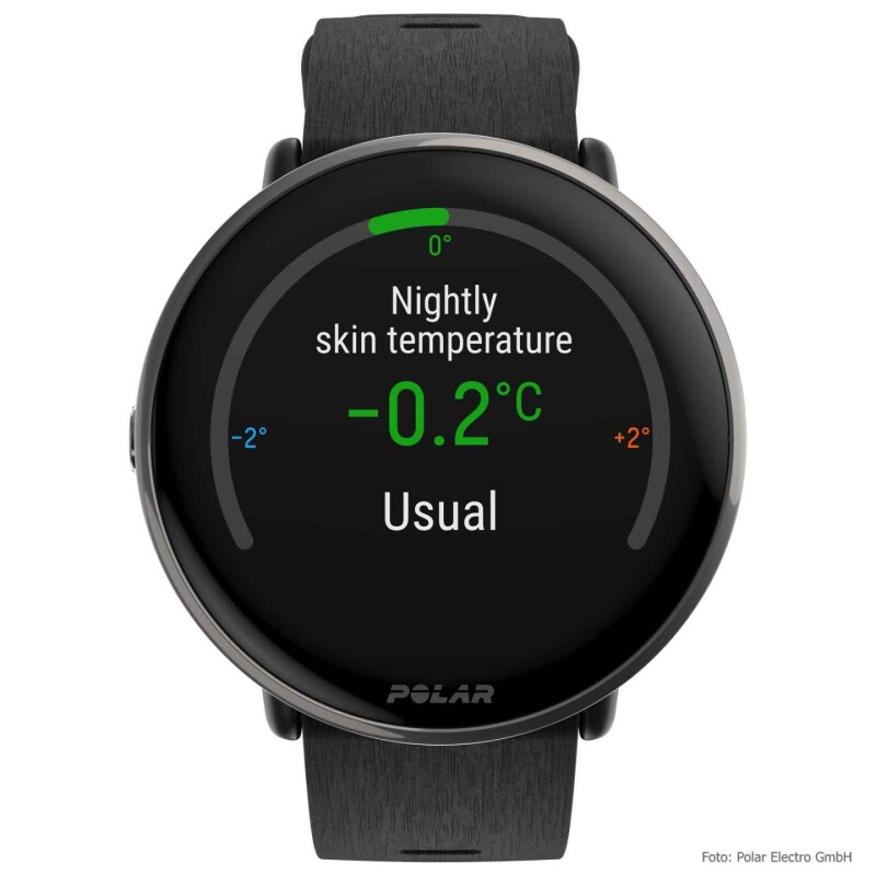 Sportinius laikrodžius POLAR IGNITE 3 TITANIUM BLACK, S-L