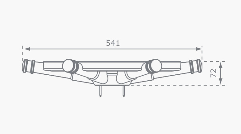 КВТ žaislinis šturvalas “Star” su tvirtinimu, Ø 541 mm