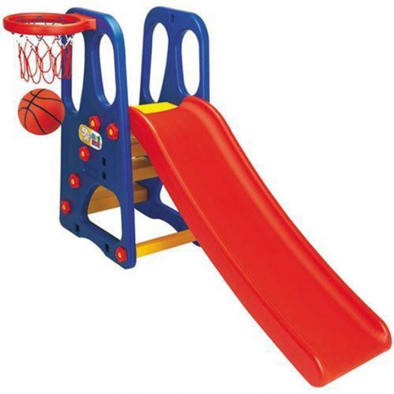 Children's slide with basketball ring JM-705G