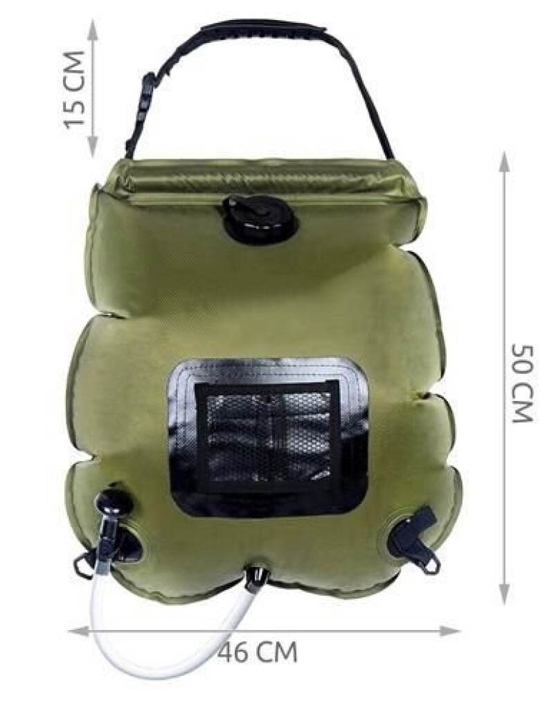 Travel portable shower 20L, 8819