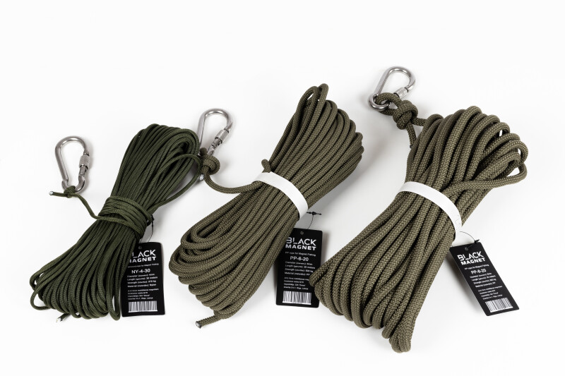 6 mm x 20 m Rope for Search Magnet "Black Magnet"