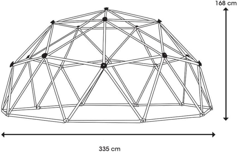 LIFETIME 90951 Climbing playground Dome