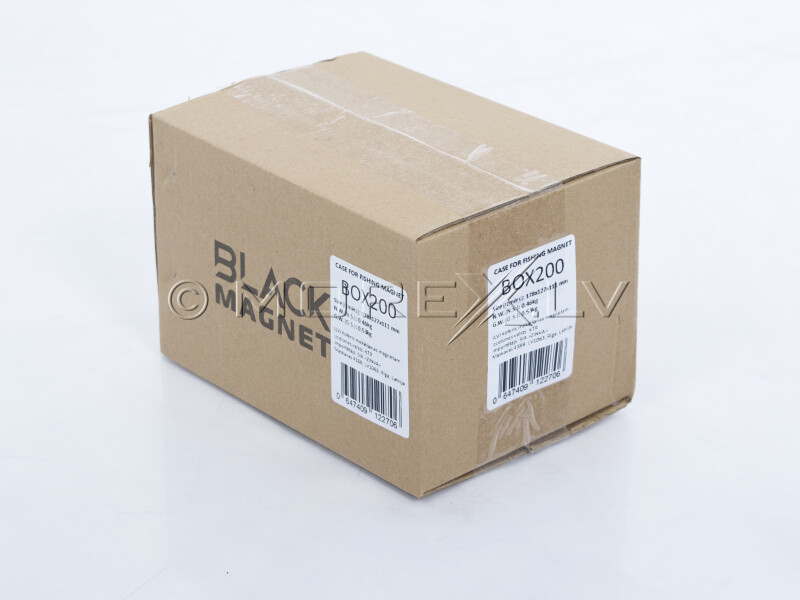 Поисковый магнит 200 kg Black Magnet F200 c чемоданом BOX200