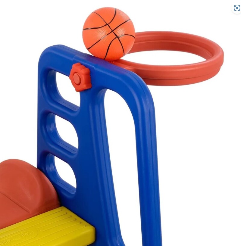 Children's slide with basketball ring JM-705G