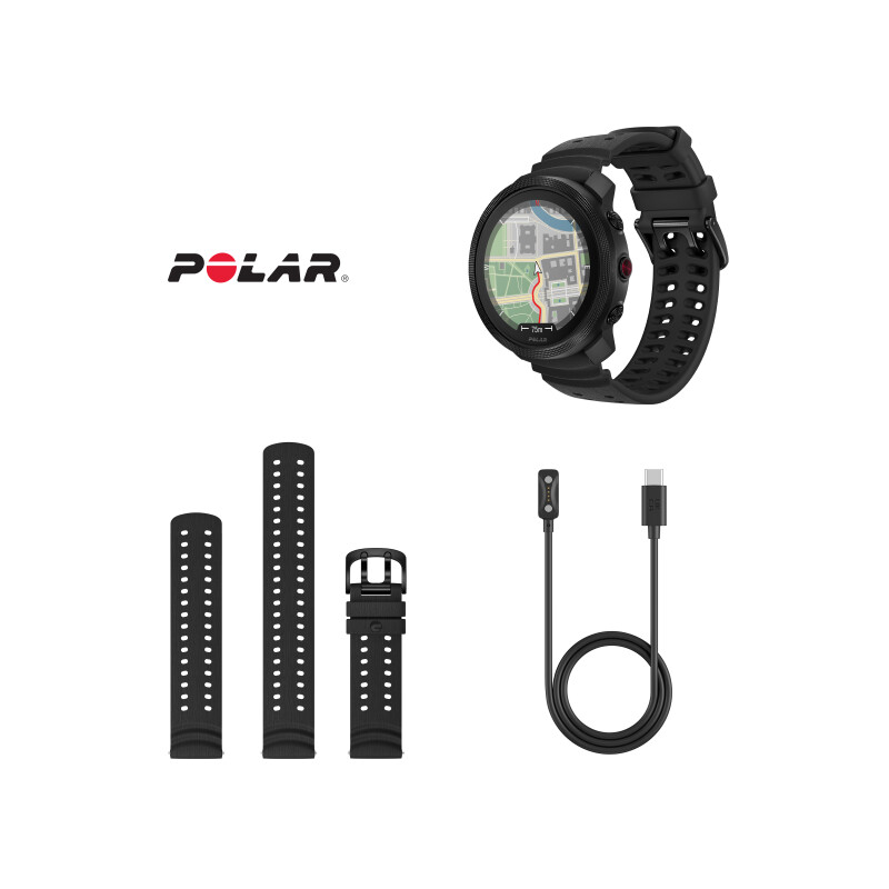 Sportinius laikrodžius POLAR VANTAGE M3 BLACK, S/L