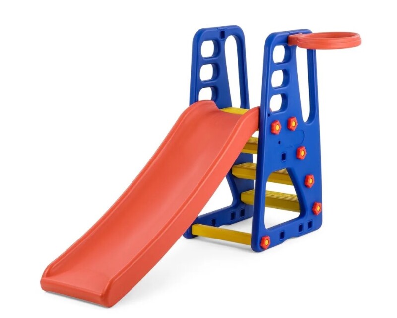 Children's slide with basketball ring JM-705G