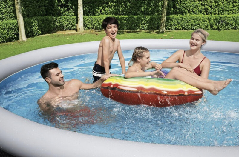 Baseinas Bestway 57372 Fast Set 457x84 cm Pool Set