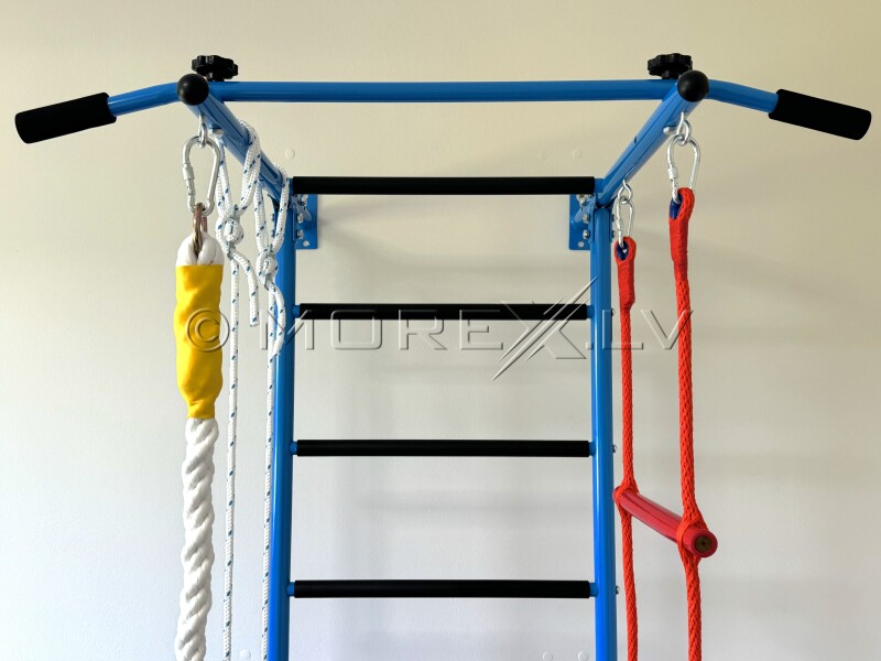 Sporto kompleksas, gimnastikos sienelė RESTPRO® KID-2 Blue - used for one photo shoot!