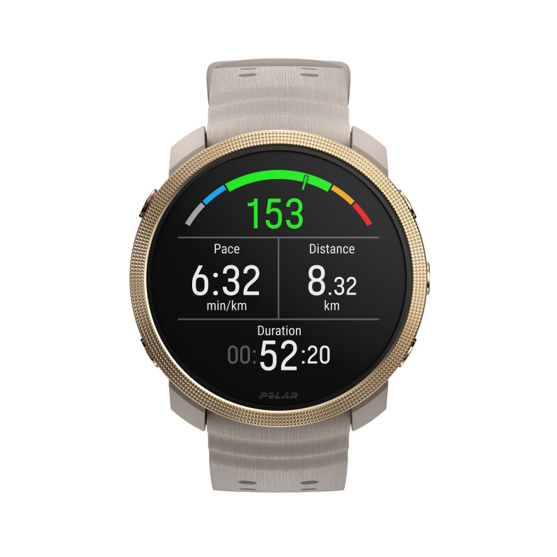 Sportinius laikrodžius POLAR VANTAGE M3 GREY-GOLD, S/L