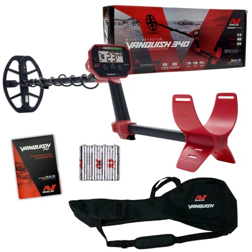 Metalo detektorius Minelab Vanquish 340 + GIFTS: CARRY BAG