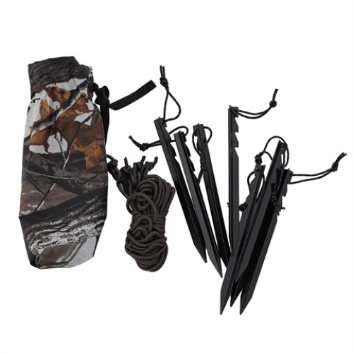 Buteo Photo Gear Bag with Pegs and Ropes Snow