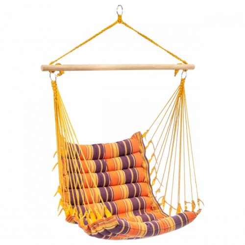 Guļamtīkls-šūpuļkrēsls 100x60 cm, daudzkrāsains